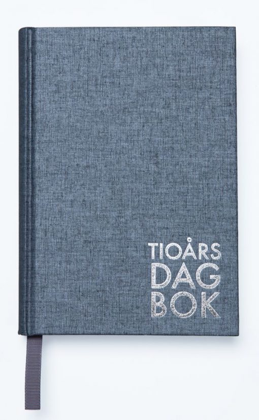 10-ÅRSDAGBOK BRIKETT