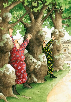 NR 27 ... I RAD MELLAN TRÄD