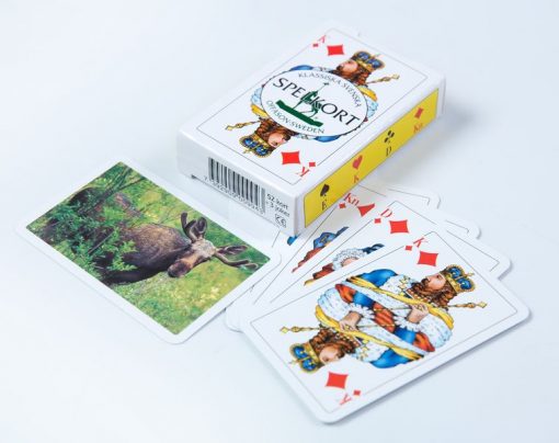 SPELKORT KLASSISKA SVENSKA ÄLG - Bild 2