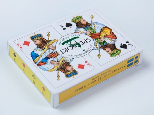SPELKORT DUBBEL KLASSISKA SVENSKA